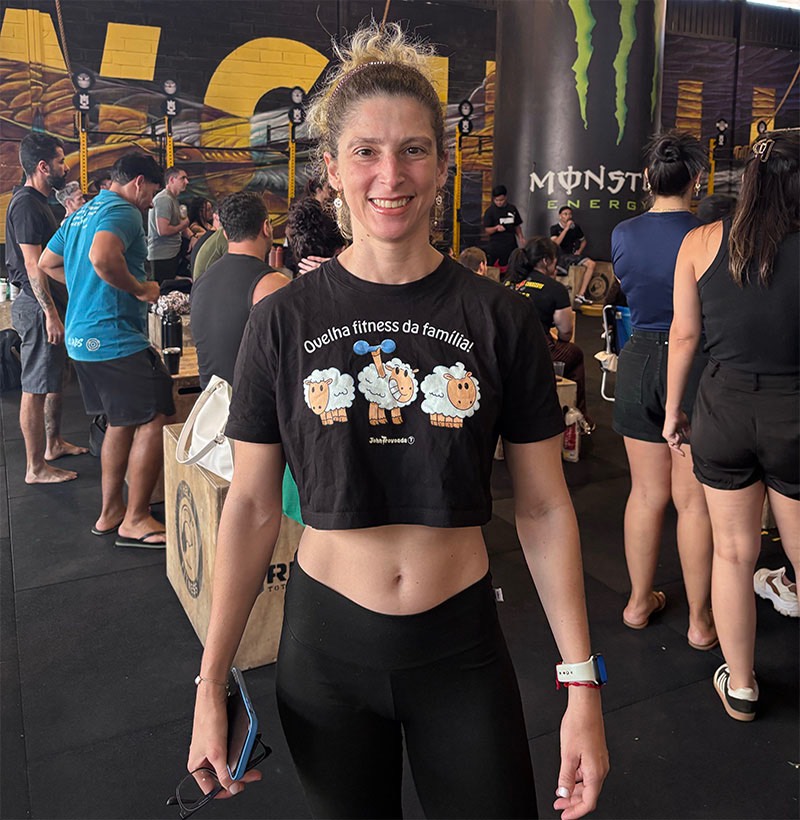 Cropped Ovelha Fitness da familia  - Imagem 2
