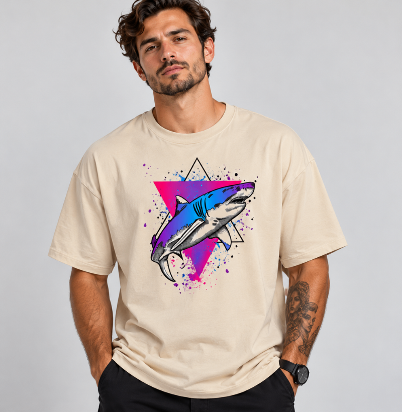 Neon White Shark - Imagem 2