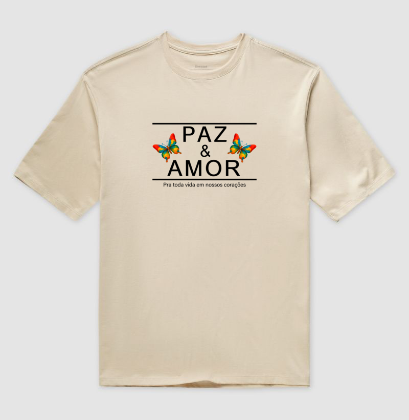 Paz • Amor (oversized) - Imagem 3