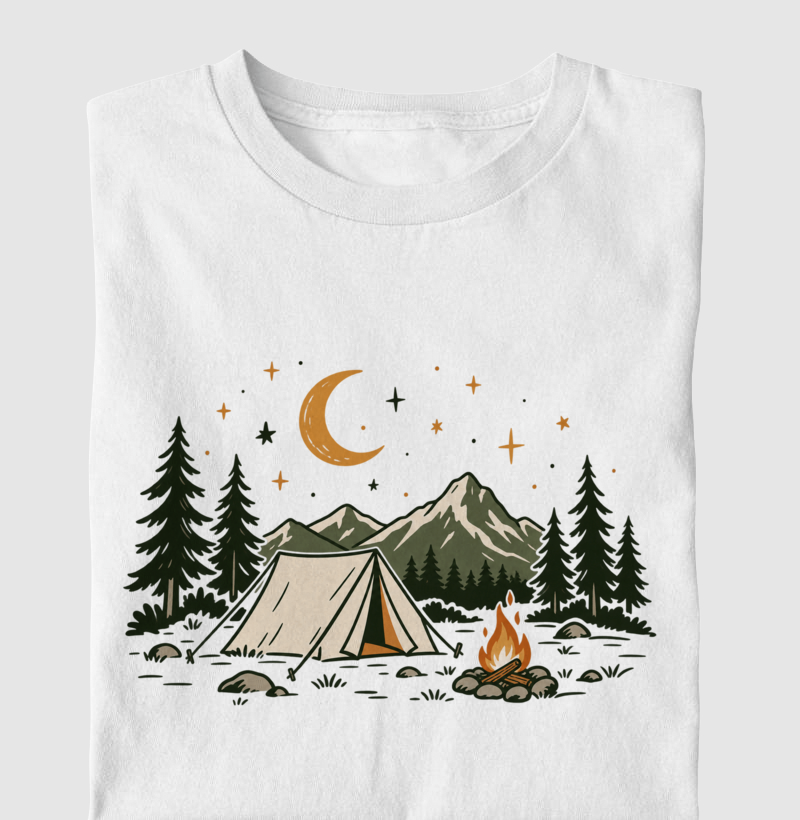 Camiseta Infantil | Pequeno Aventureiro sob as Estrelas - Imagem 2