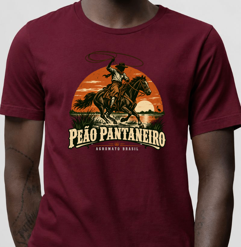 Camiseta Peão Pantaneiro - Imagem 2