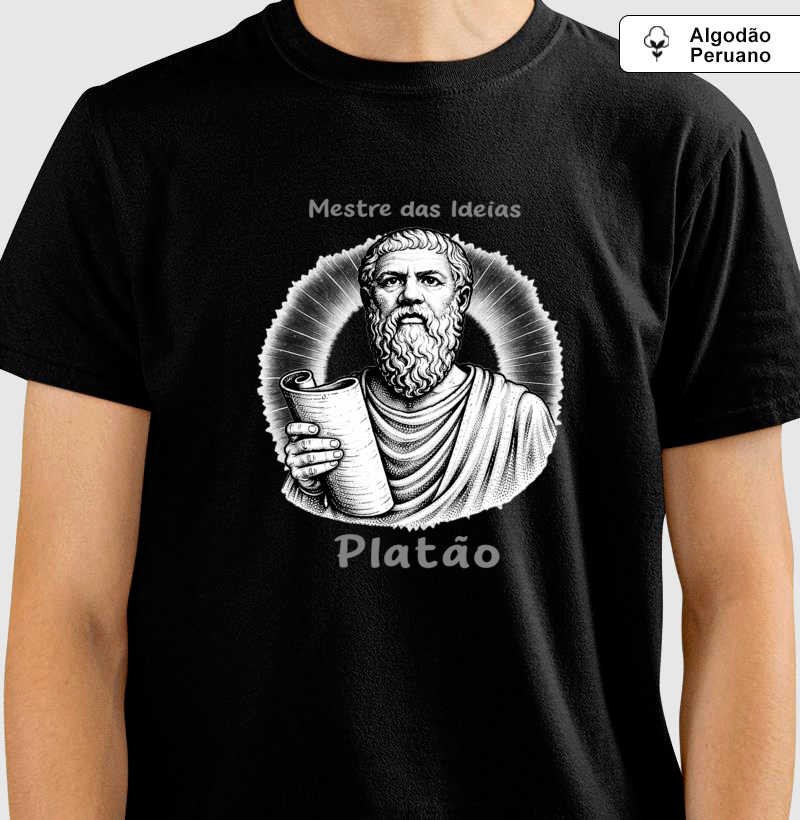 Platão • Mestre das Ideias (algodão peruano) - Imagem 2