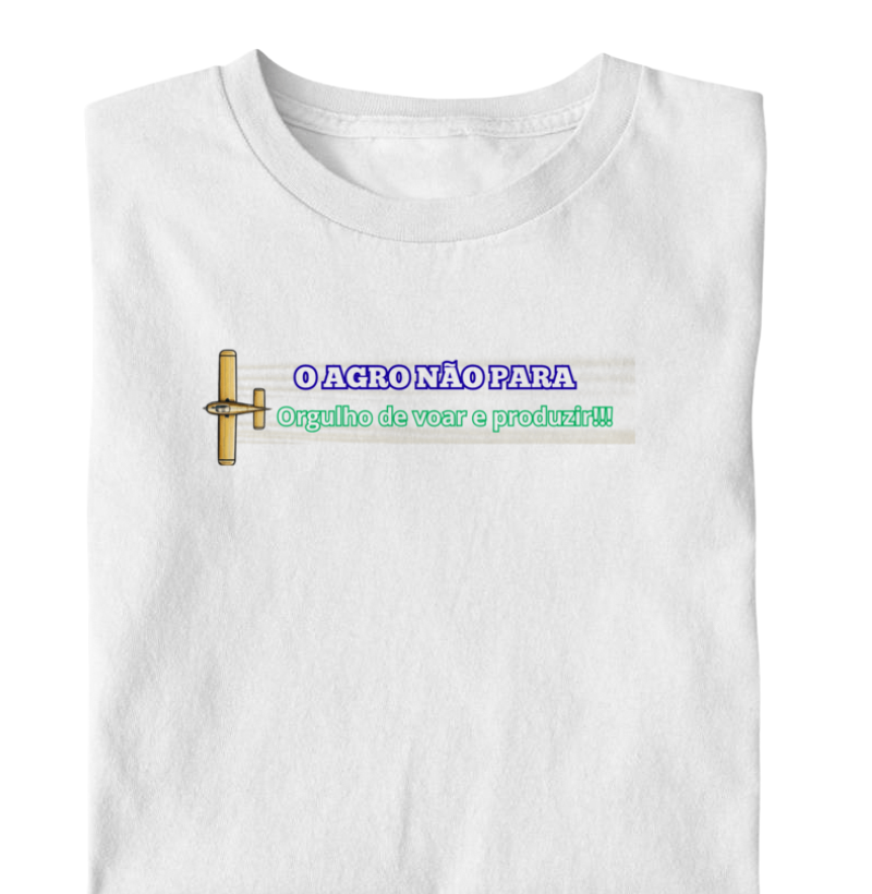 Camiseta o Agro não para - Imagem 2