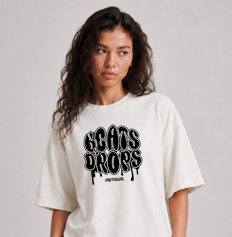BEATS & DROPS — Camiseta Oversized - Imagem 3