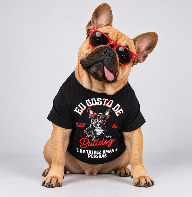 Frances - Eu gosto de Bulldog (Preto) - Imagem 4