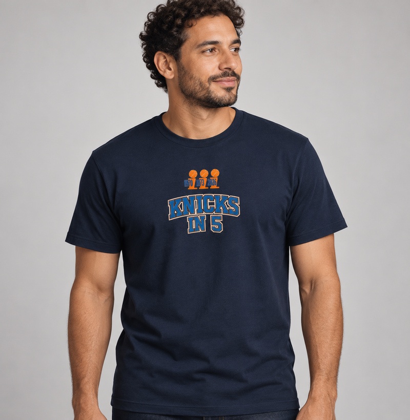 Camiseta Knicks in 5 — Convicção de Nova York | ADQ - Imagem 3