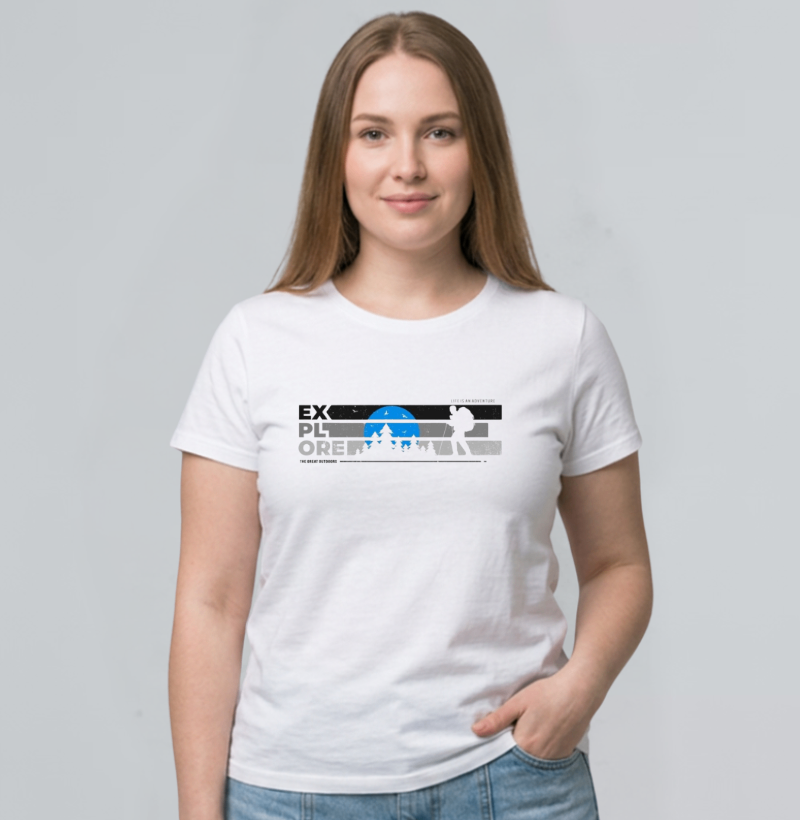 Camiseta Explore Aventura Outdoor | Excursionista - Imagem 3