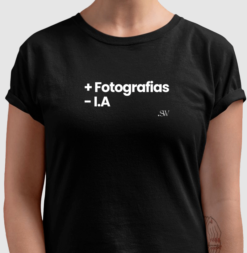 T-shirt | Shutter 05 Fotografia | + Fotografia, – I.A - Imagem 2