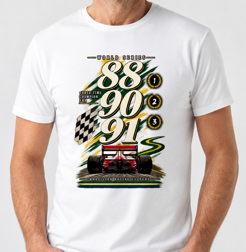 88-90-91 inspirada em Ayrton Senna - Imagem 2