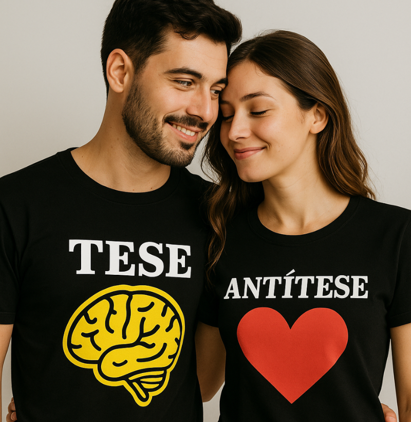Tese + Antítese = Nós - Casal Dia dos Namorados - Imagem 2
