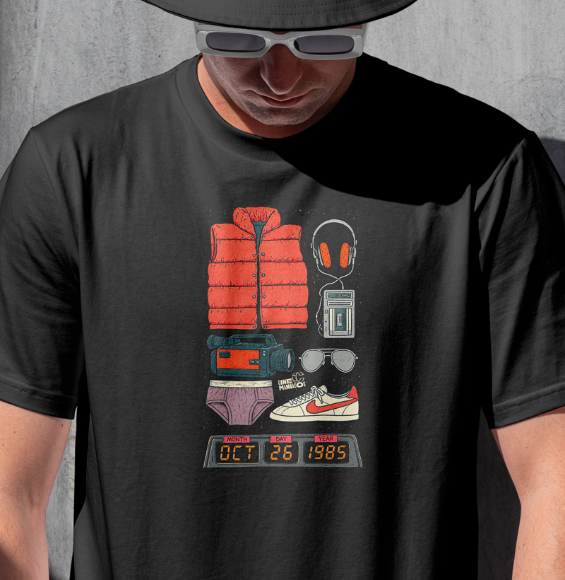 Camiseta Marty 1985 — De Volta para o Futuro - Imagem 2