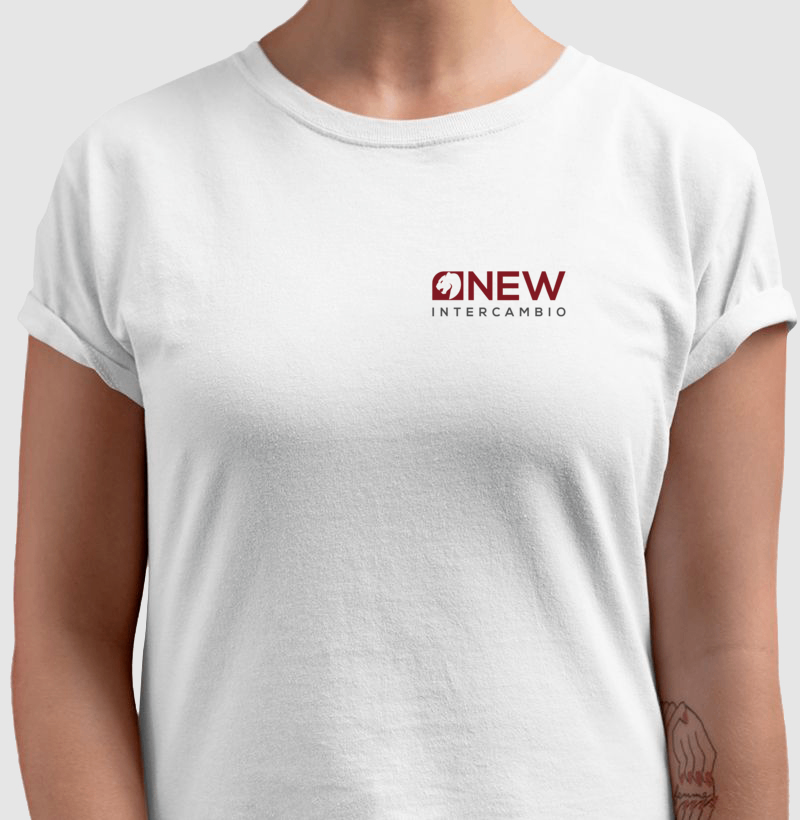 Camiseta NEW Intercambio · Logo no Peito - Imagem 2