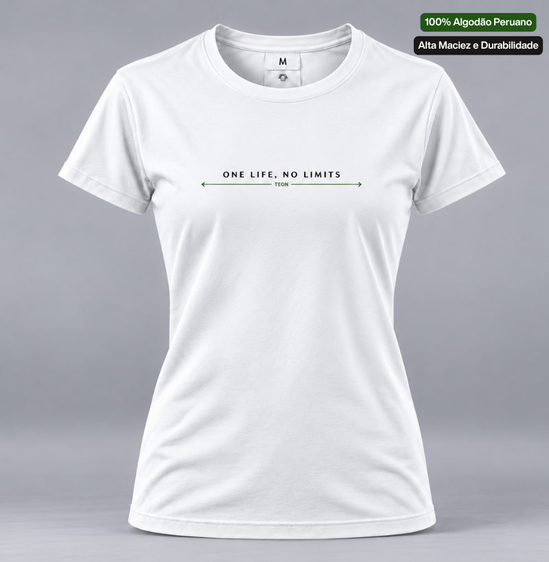 Camiseta TEON Premium - "One Life, No Limits" - Imagem 4