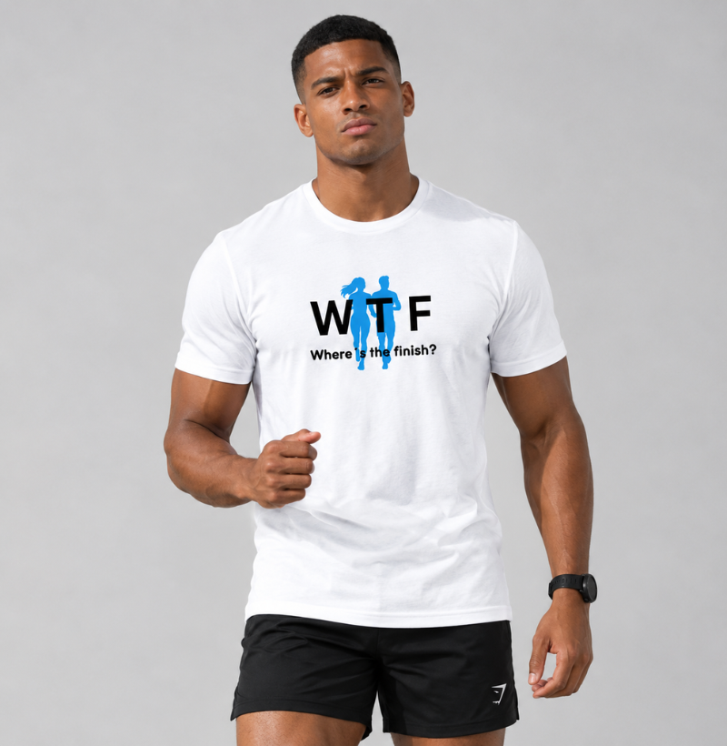 Camiseta WTF - TRN | Camiseta Fitness 100% Algodão Masculina e Feminina - Imagem 3