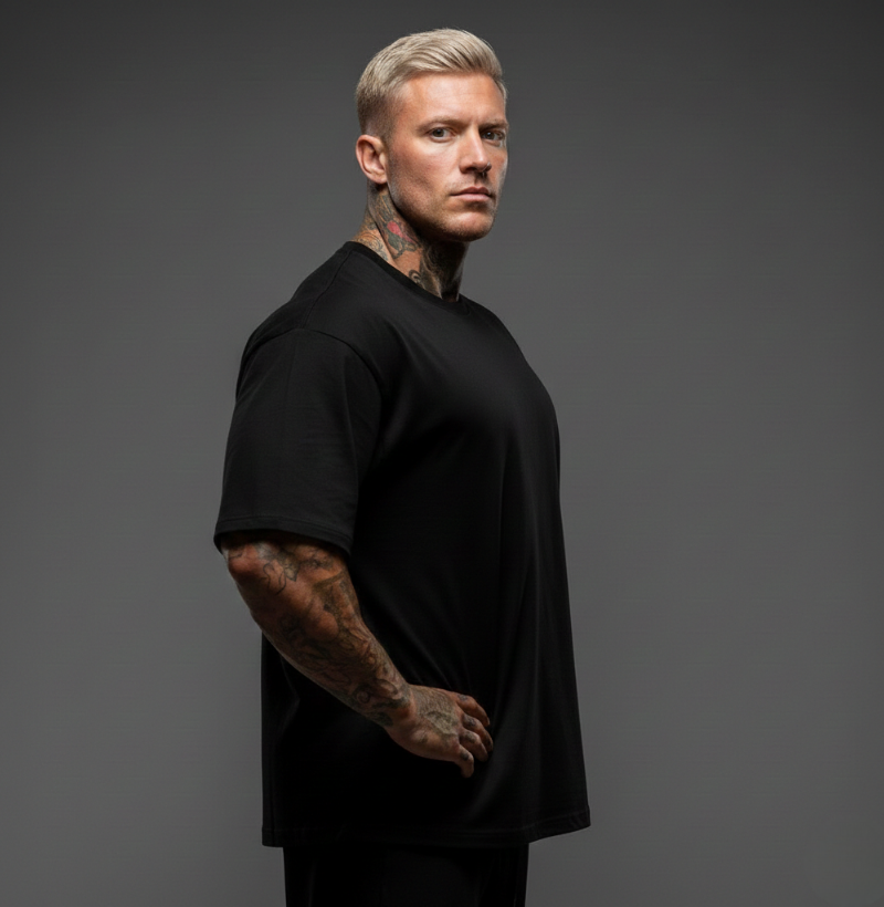 Camiseta Oversized Black - Imagem 2
