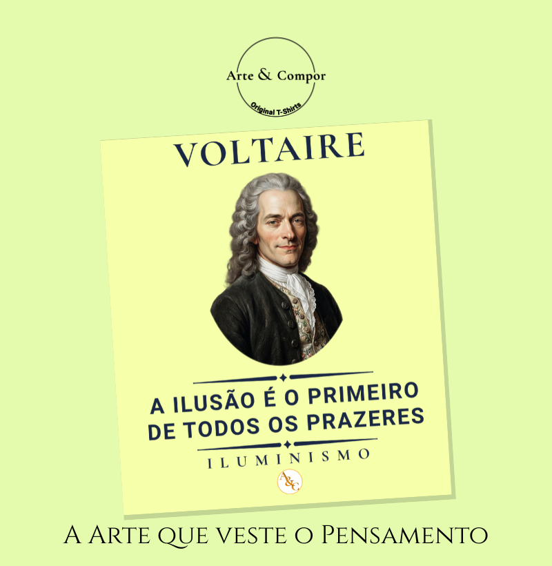 Camiseta Filosófica Voltaire: Esmagai a Infame | Razão & Liberdade - Imagem 4