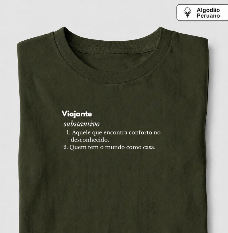 Camiseta Algodão Peruano | Viajante - Substantivo - Imagem 2