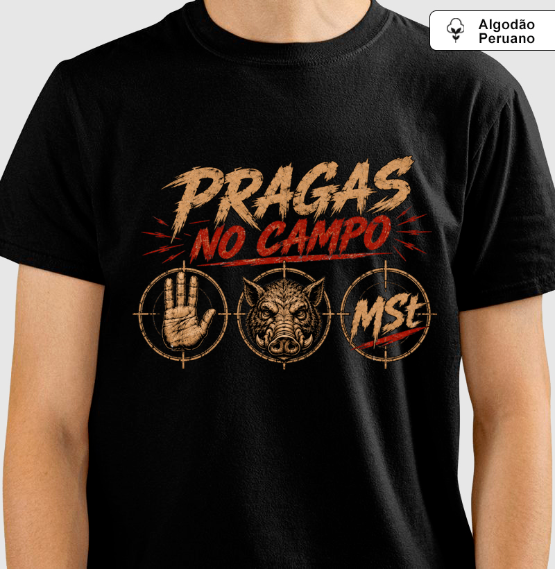 Camiseta Pragas no Campo - Imagem 2