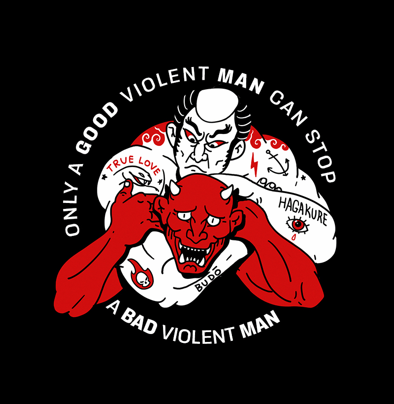 Only a Good Violent Man Can Stop a Bad Violent Man - Imagem 3