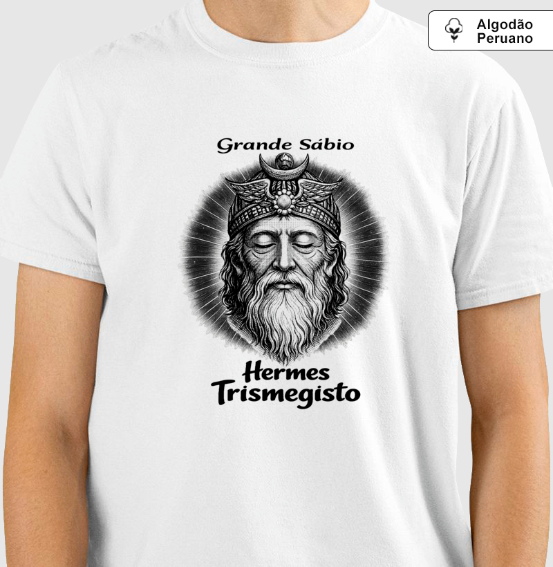 Hermes Trismegisto • Grande Sábio (algodão peruano) - Imagem 3