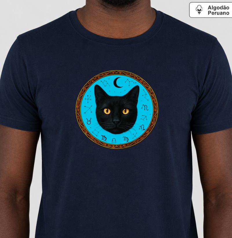 Gato • Zodiacal (algodão peruano) - Imagem 3