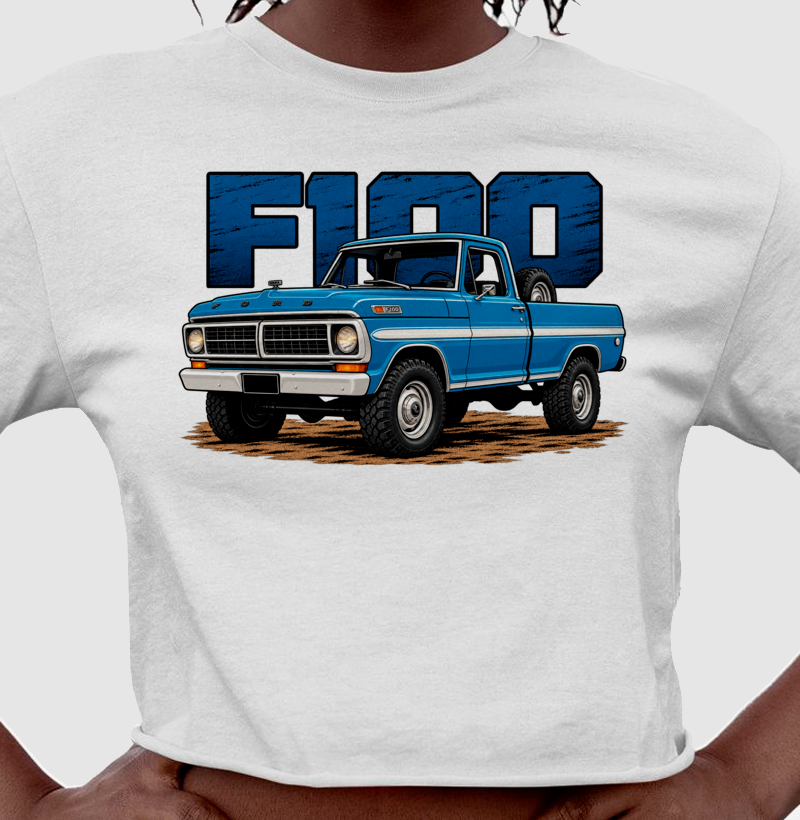 Camiseta cropped feminina F100 - Imagem 3