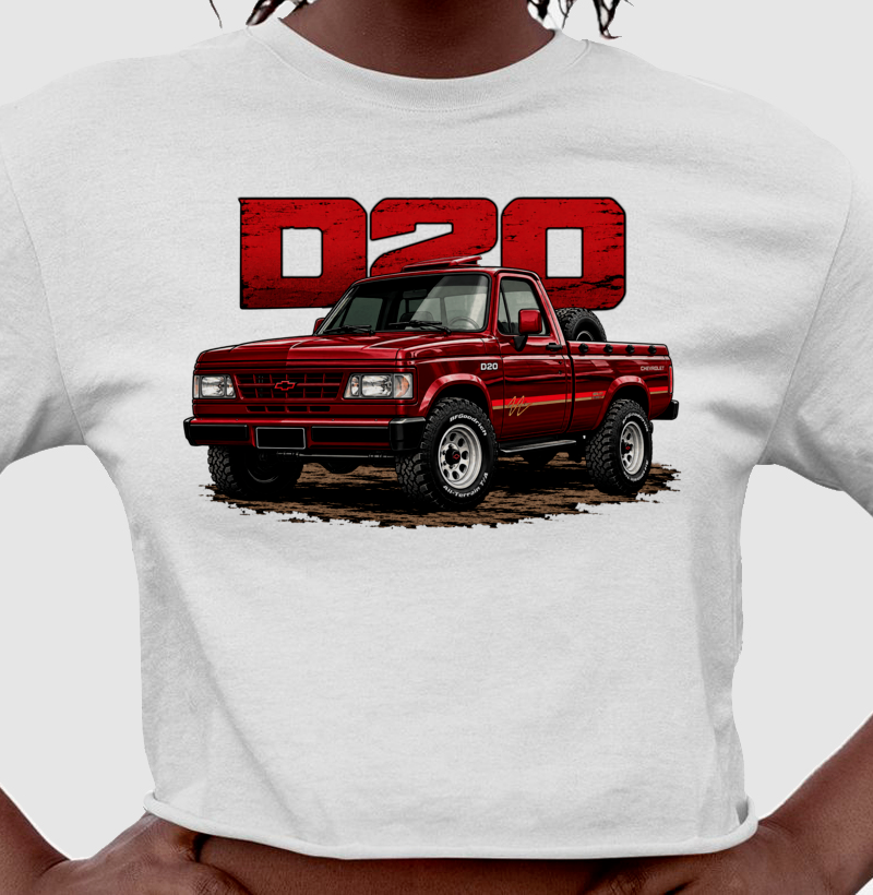 Camiseta cropped feminina D20 - Imagem 3