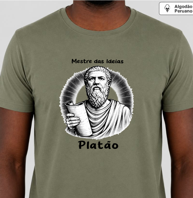 Platão • Mestre das Ideias (algodão peruano) - Imagem 4