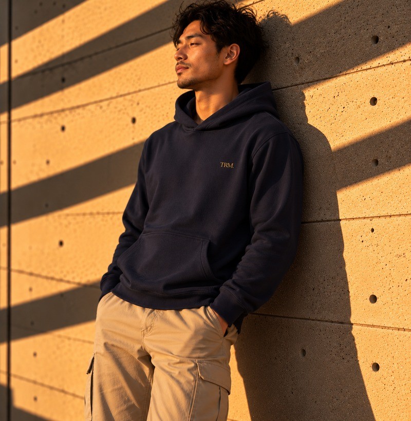 TRM Timeless Hoodie Navy - Imagem 3