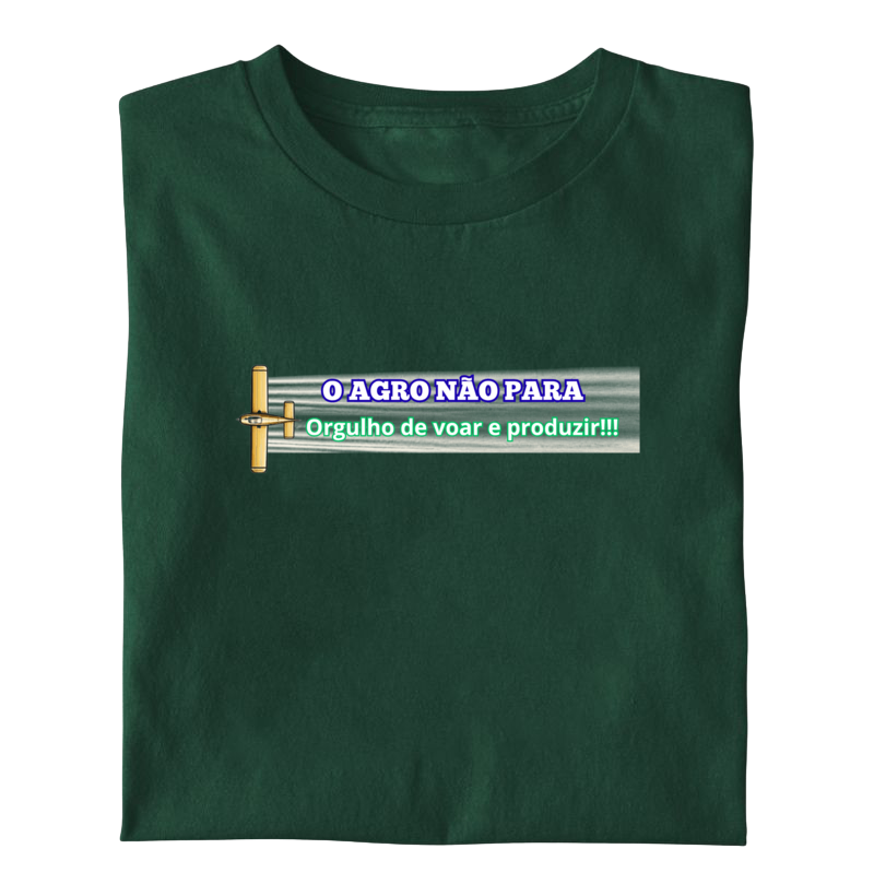 Camiseta o Agro não para - Imagem 4