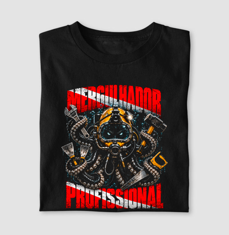 Mergulhador Profissional, Polvo com Ferramentas - Imagem 2