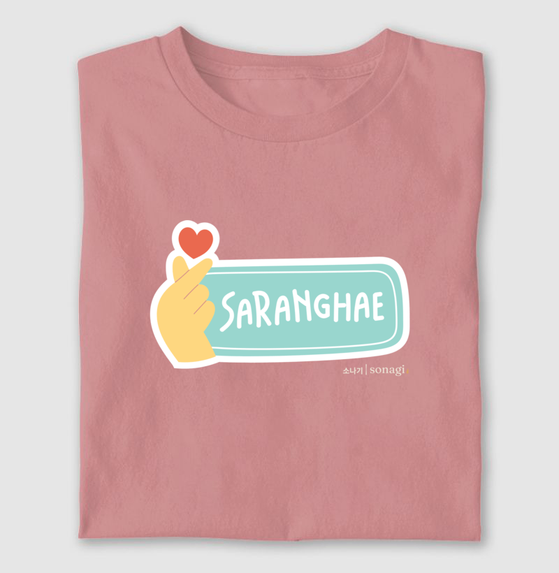 Camiseta Saranghae - Imagem 2