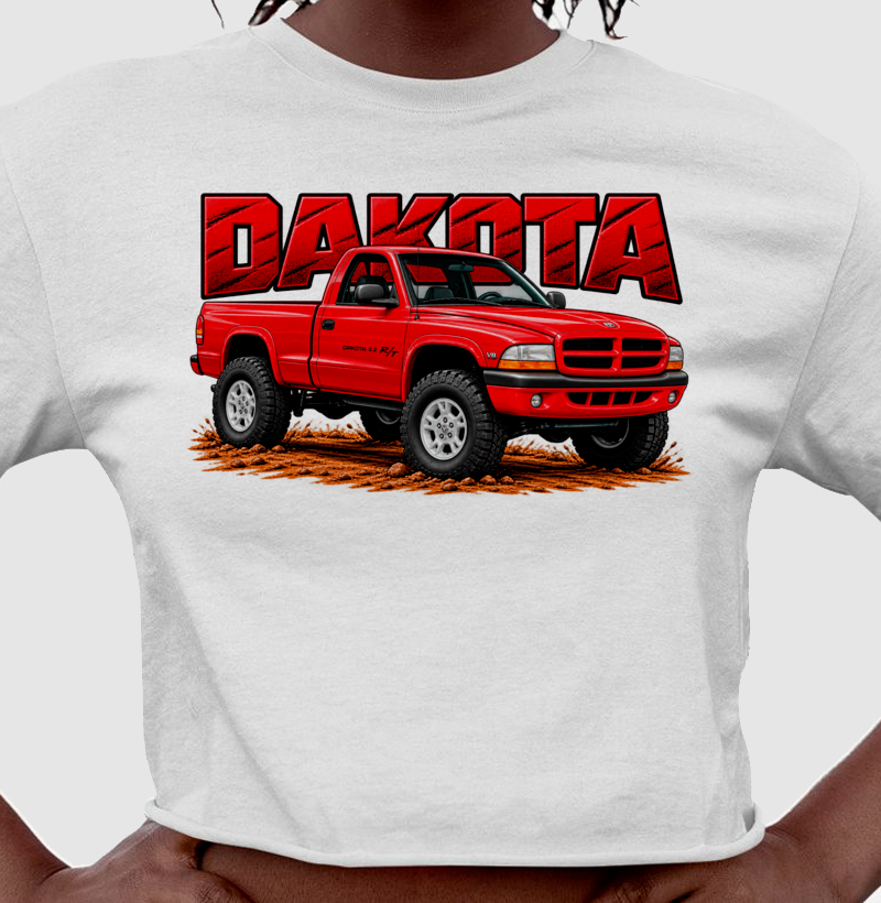 Camiseta cropped feminina Dakota - Imagem 2
