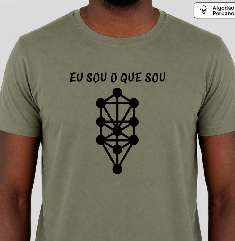 Eu Sou o que Sou • Cabala (algodão peruano) - Imagem 4
