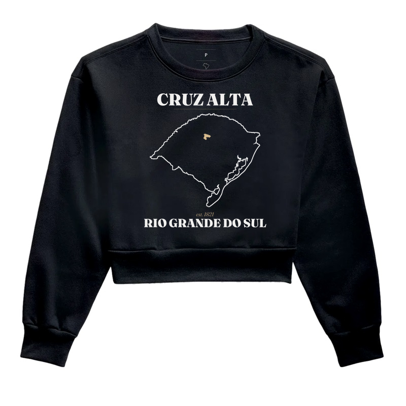 Cruz Alta | Legado RS - Cropped Moletom