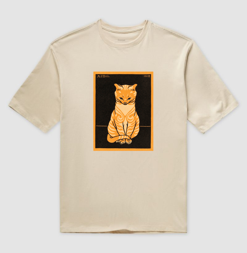 Sitting Cat (1918) - Julie de Graag