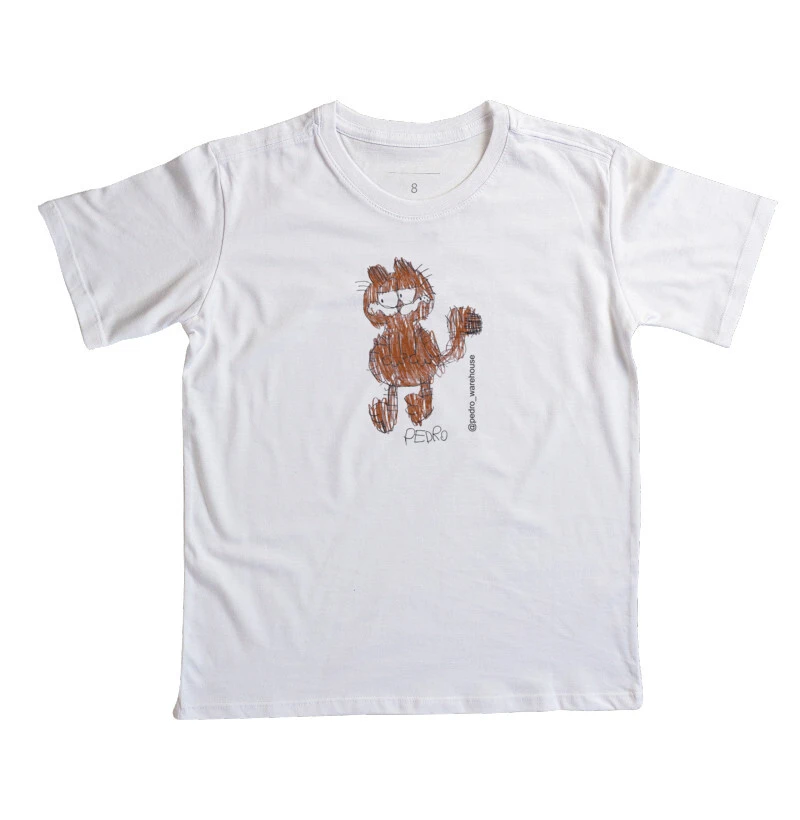 CAMISETA RESERVA MINI - GATO PÊ