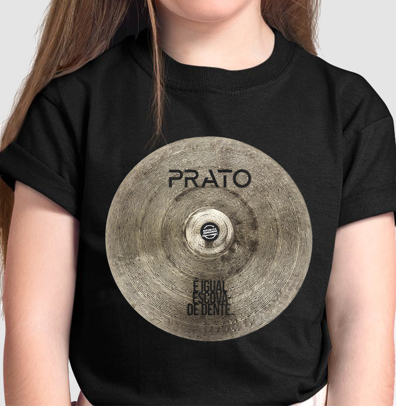 Prato é igual escova de dente