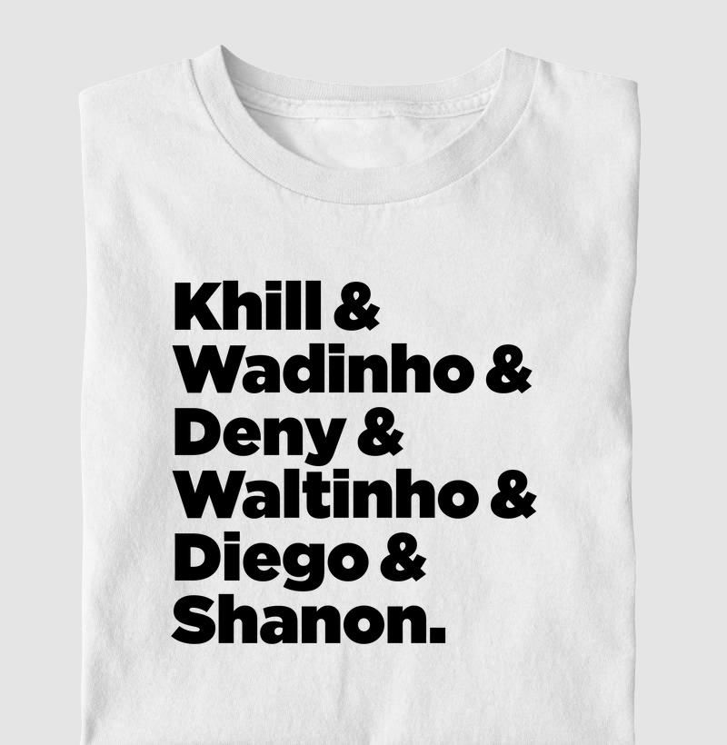 Camiseta Axé - Chiclete Integrantes 25