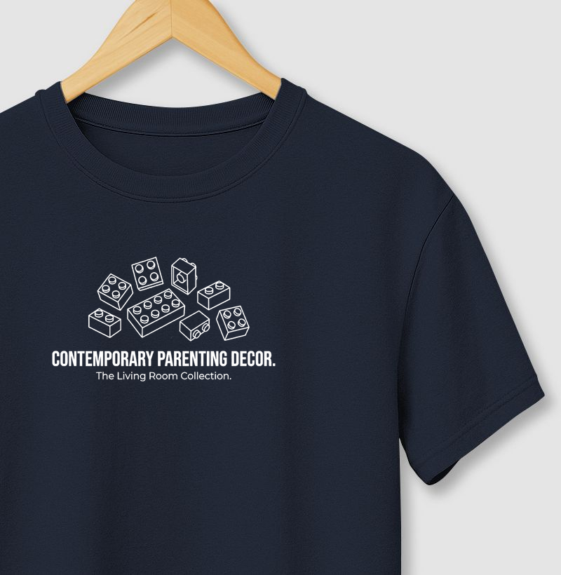 Camiseta Contemporary Parenting Decor (Bricks Edition)