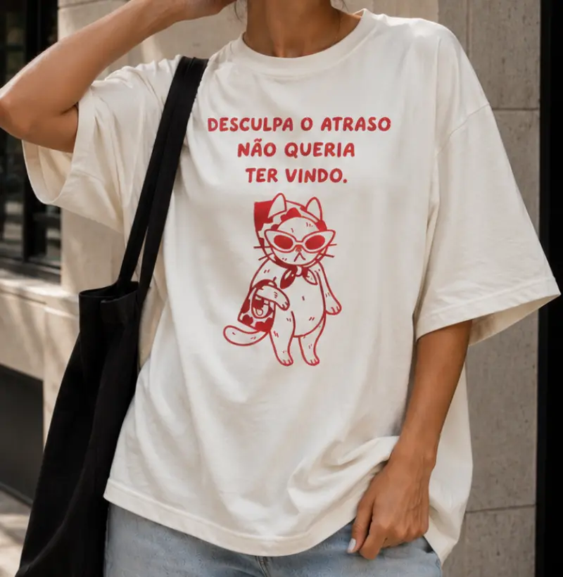 não queria ter vindo