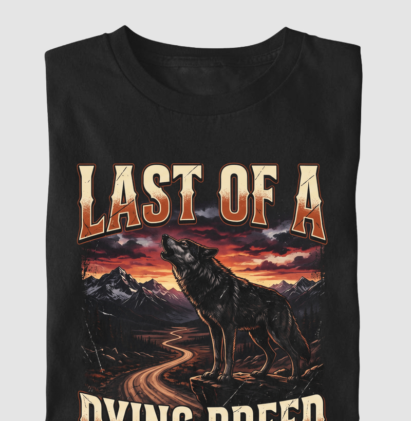 Camiseta Country Masculina e Feminina Last of a Dying Breed Rustler South Co.