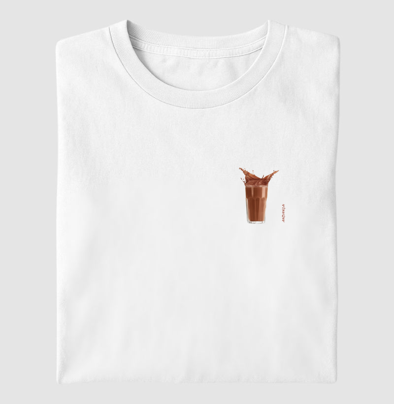 Chocolate copo lado