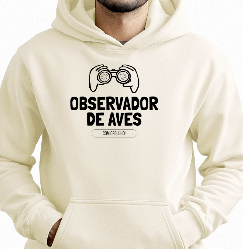 Observador de Aves - Moletom Hoodie