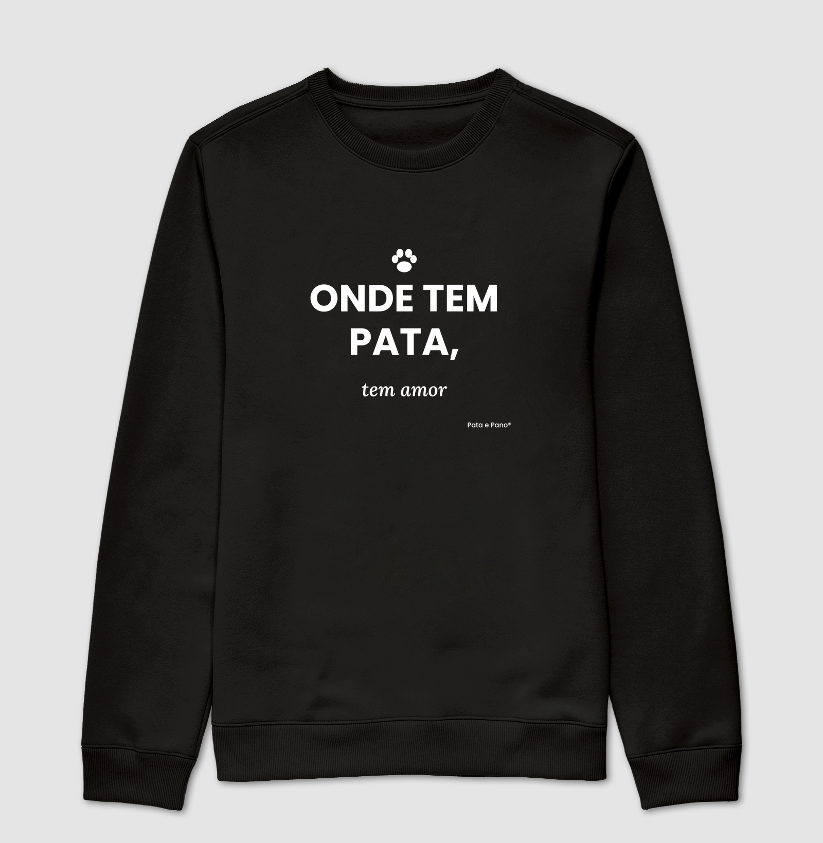Camiseta - Onde tem pata tem amor 