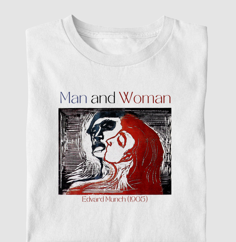 Man and Woman (1905) - Edvard Munch