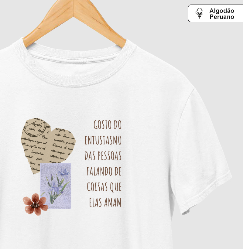 Gosto do entusiasmo Algodão Peruano