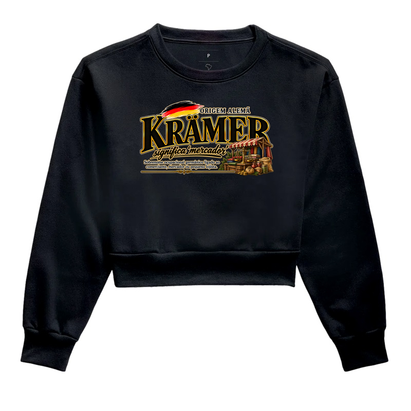 Krämer  - Cropped Moletom