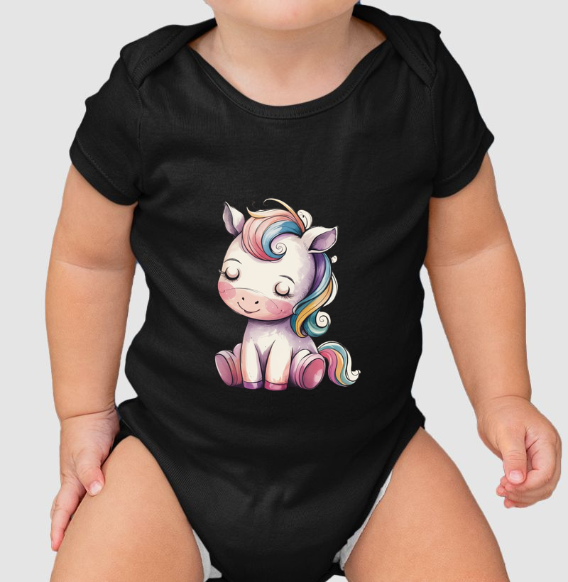 Body Infantil Unicórnio Feminino 
