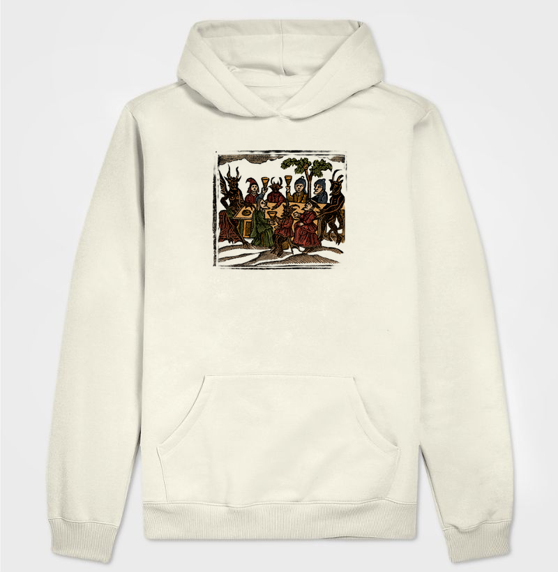 Moletom O banquete das bruxas, 1720 - Hoodie Moletom